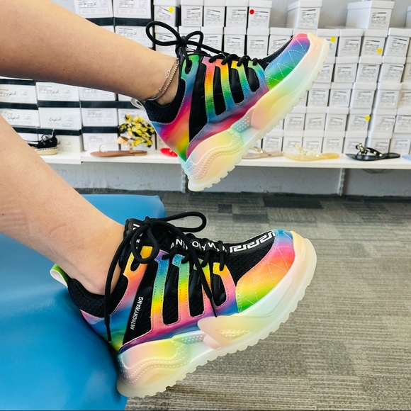 Anthony Wang Multi Sneaker - Picture 3 of 7